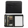 Millennium Leather Zippered Padfolio